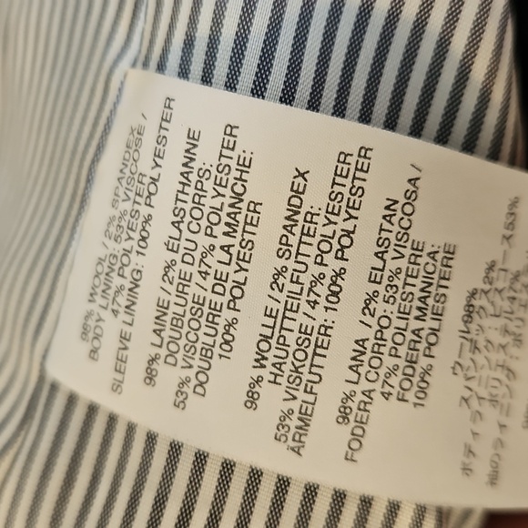 J Crew Black Original Schoolboy Wool Blazer 2 - Picture 9 of 11